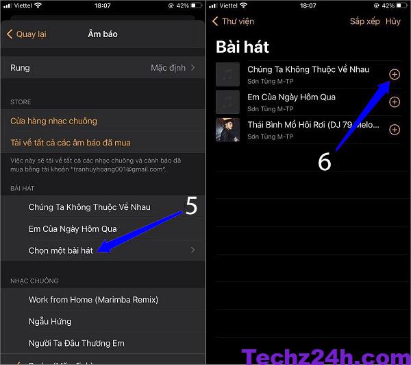 dat nhac chuong bao thuc cho iphone tu file mp3 2 Cách cài đặt chuông báo thức bằng bài hát cho iPhone nhanh nhất 2023