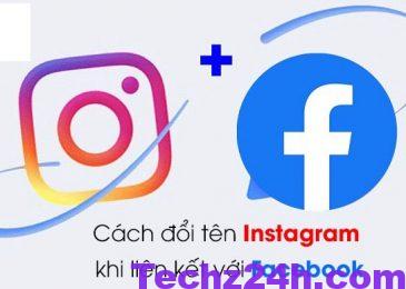 Cách đổi tên Instagram khi liên kết với Facebook 2022