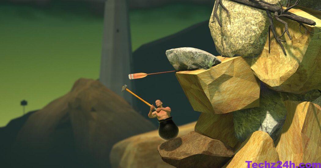 Tải Getting Over It MOD APK miễn phí (Menu, Trọng lực, Búa khổng lồ)